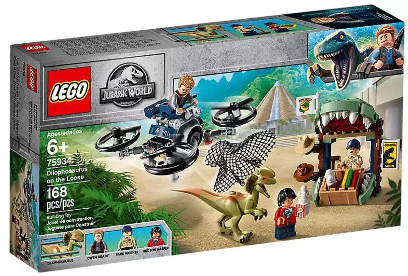 LEGO Jurassic World 75934 Dilophosaurus auf der Flucht