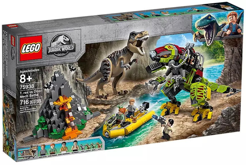 LEGO Jurassic World 75938 T. Rex vs. Dino-Mech