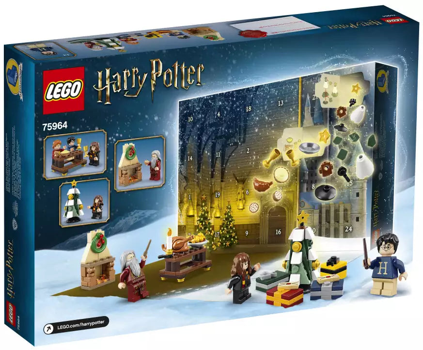 Box Rückansicht: LEGO Harry Potter 75964 Adventskalender 2019