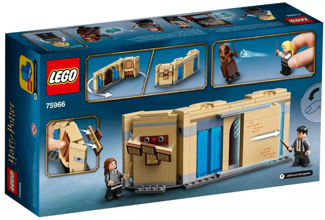 Box Rückansicht: LEGO Harry Potter 75966 Der Raum der Wünsche auf Schloss Hogwarts