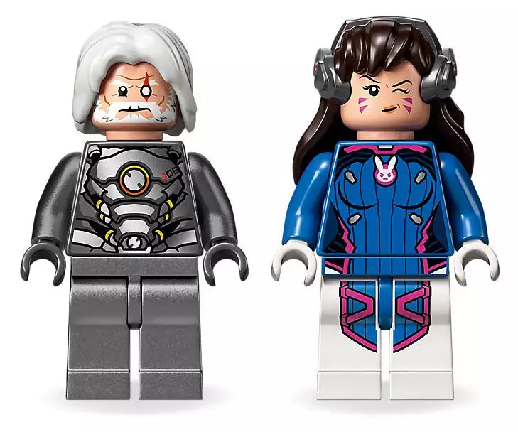 Minifiguren: LEGO Overwatch 75973 D.Va & Reinhardt