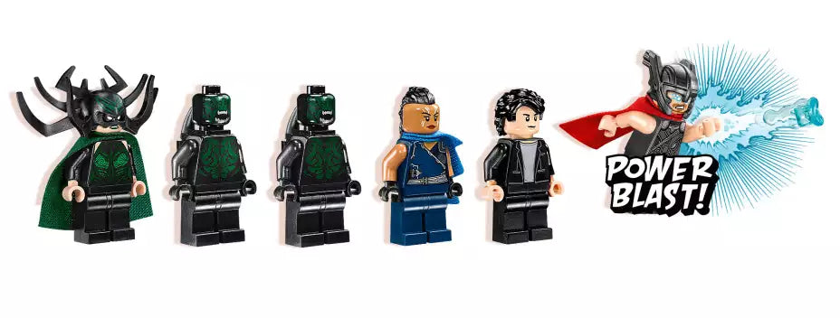 Minifiguren: LEGO Super Heroes 76084 Das ultimative Kräftemessen um Asgard