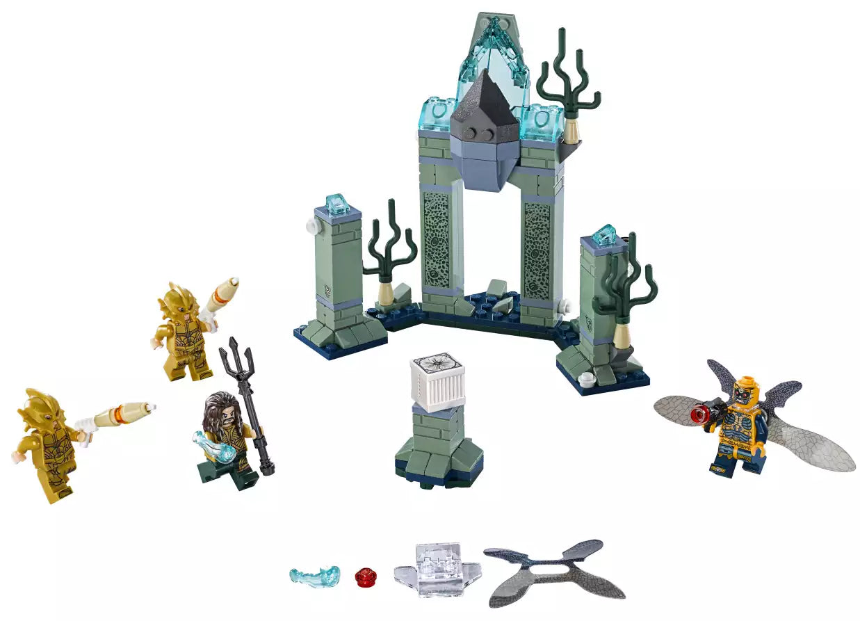 Inhalt: LEGO Super Heroes 76085 Das Kräftemessen um Atlantis