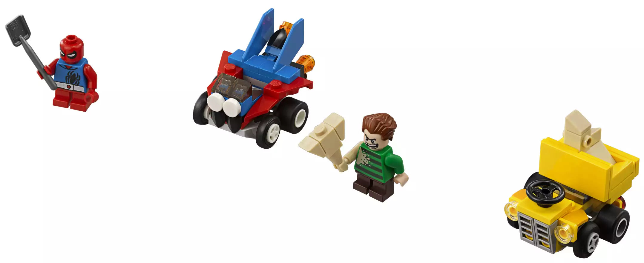 Inhalt: LEGO Super Heroes 76089 Scarlet Spider vs. Sandman