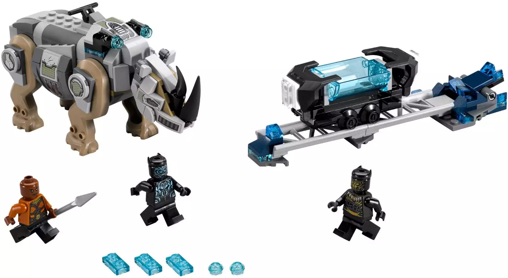Inhalt: LEGO Super Heroes 76099 Entscheidung an der Mine