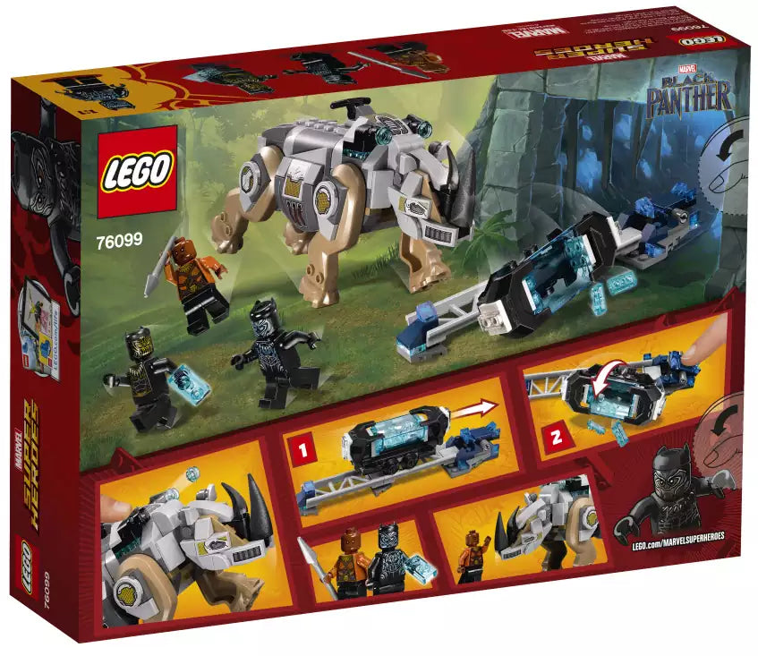 Box Rückseite: LEGO Super Heroes 76099 Entscheidung an der Mine