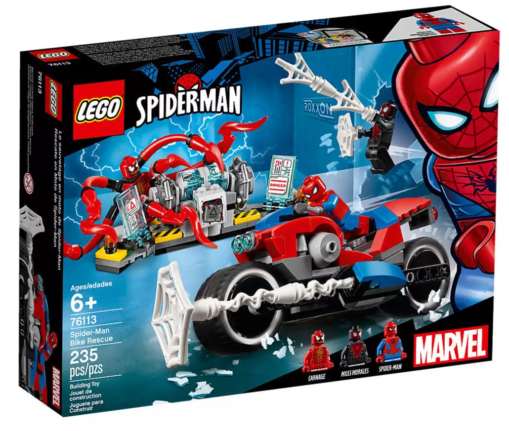 LEGO Super Heroes 76113 Spider-Man Motorradrettung