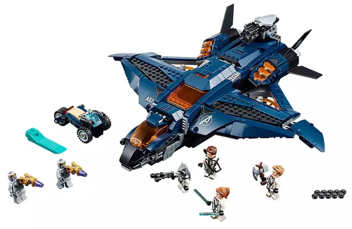 Inhalt: LEGO Super Heroes 76126 Ultimativer Avengers-Quinjet