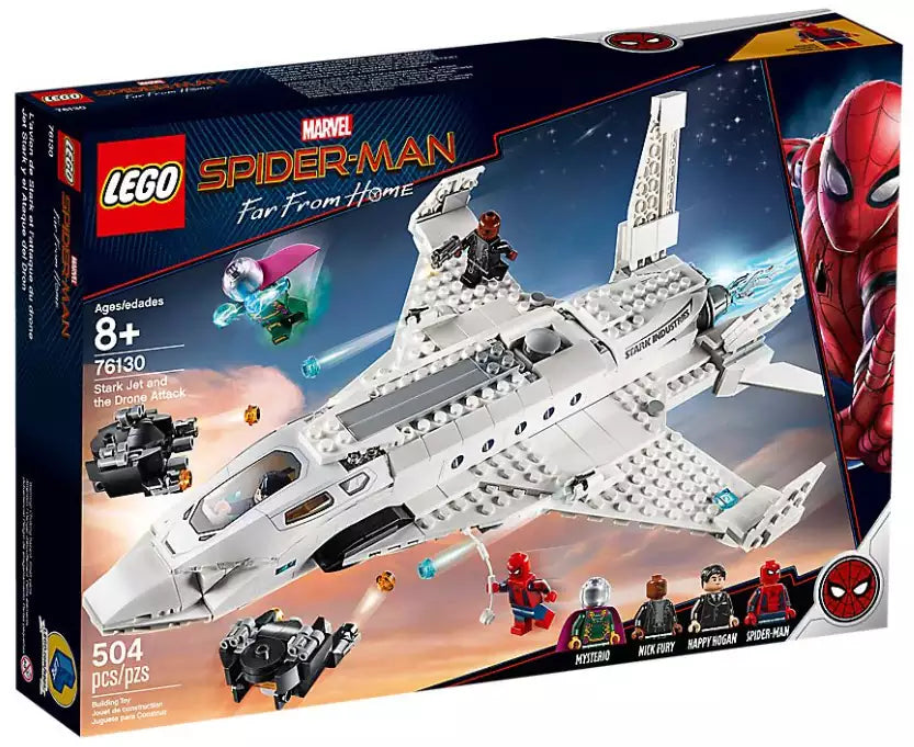 LEGO Super Heroes 76130 Starks Jet und der Drohnenangriff