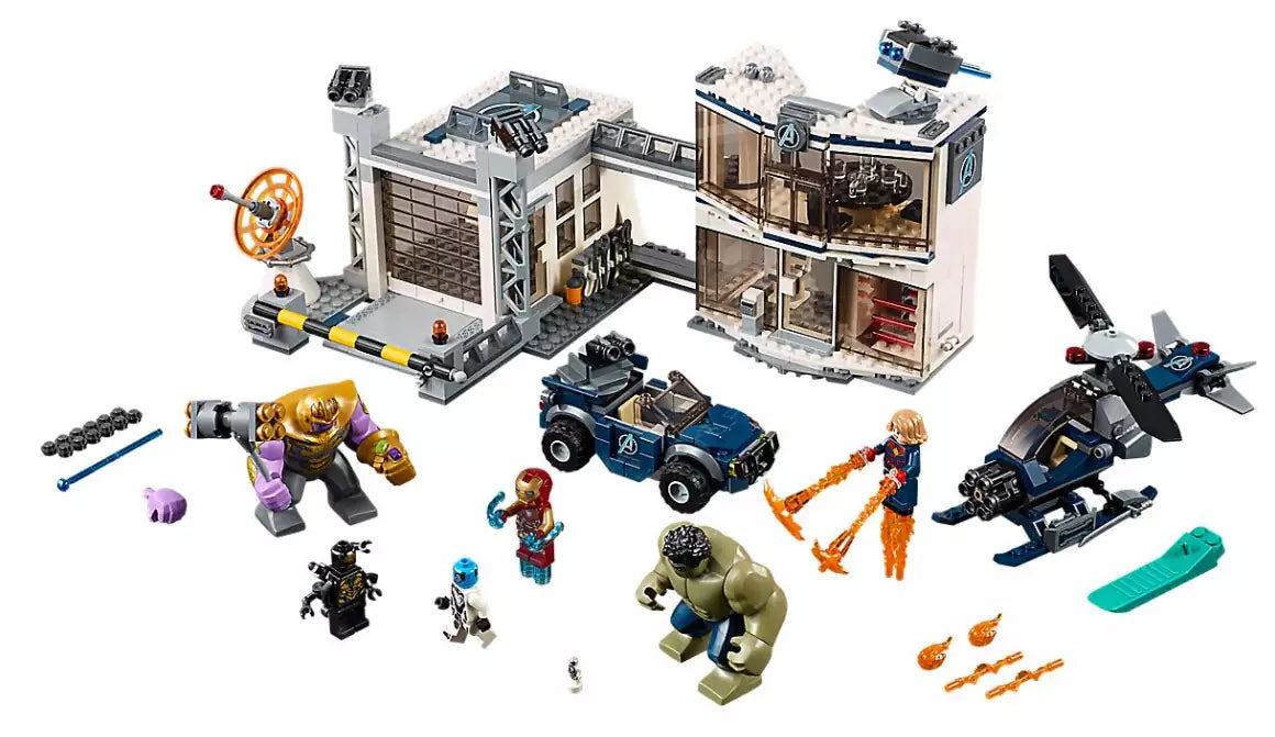 Inhalt: LEGO Super Heroes 76131 Avengers-Hauptquartier