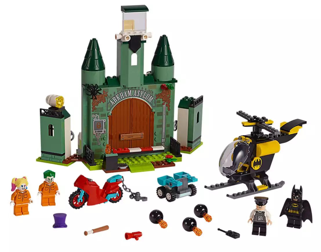 Inhalt: LEGO Super Heroes 76138 Joker auf der Flucht und Batman