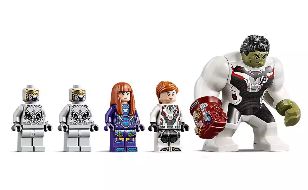 Minifiguren: LEGO Super Heroes 76144 Avengers Hulk Helikopter Rettung