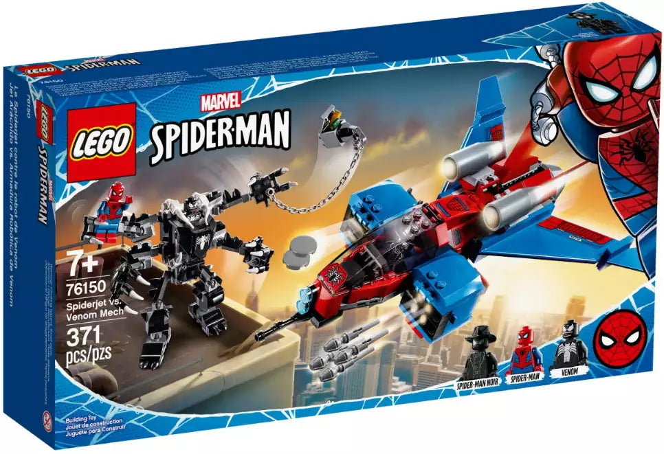 LEGO Super Heroes 76150 Spiderjet vs. Venom Mech