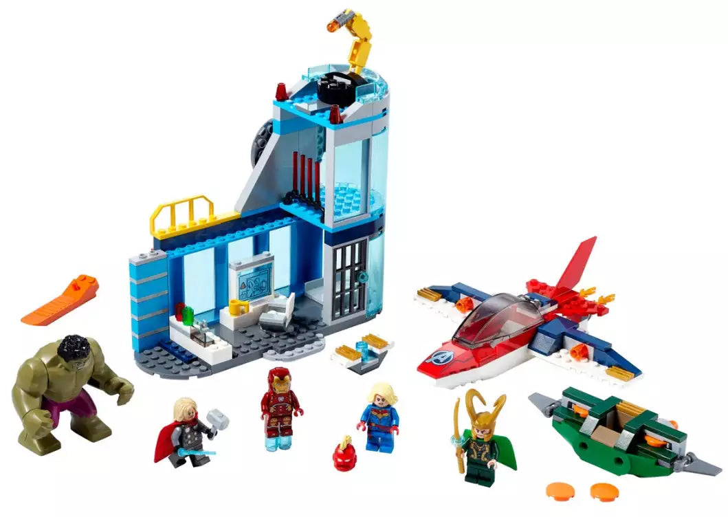 Inhalt: LEGO Super Heroes 76152 Avengers – Lokis Rache