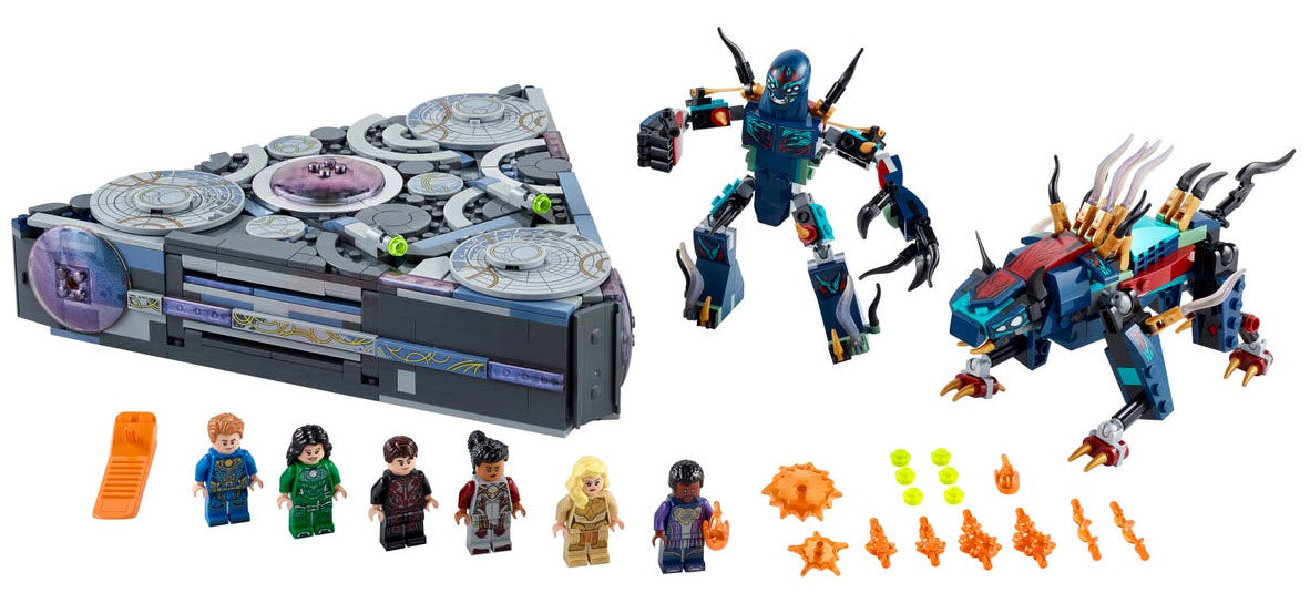 Inhalt: LEGO Super Heroes 76156 Aufstieg des Domo
