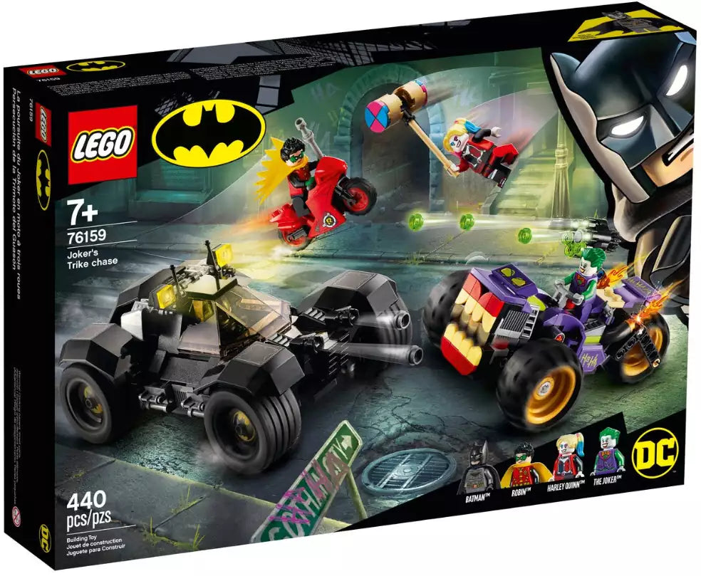 LEGO Super Heroes 76159 Jokers Trike-Verfolgungsjagd