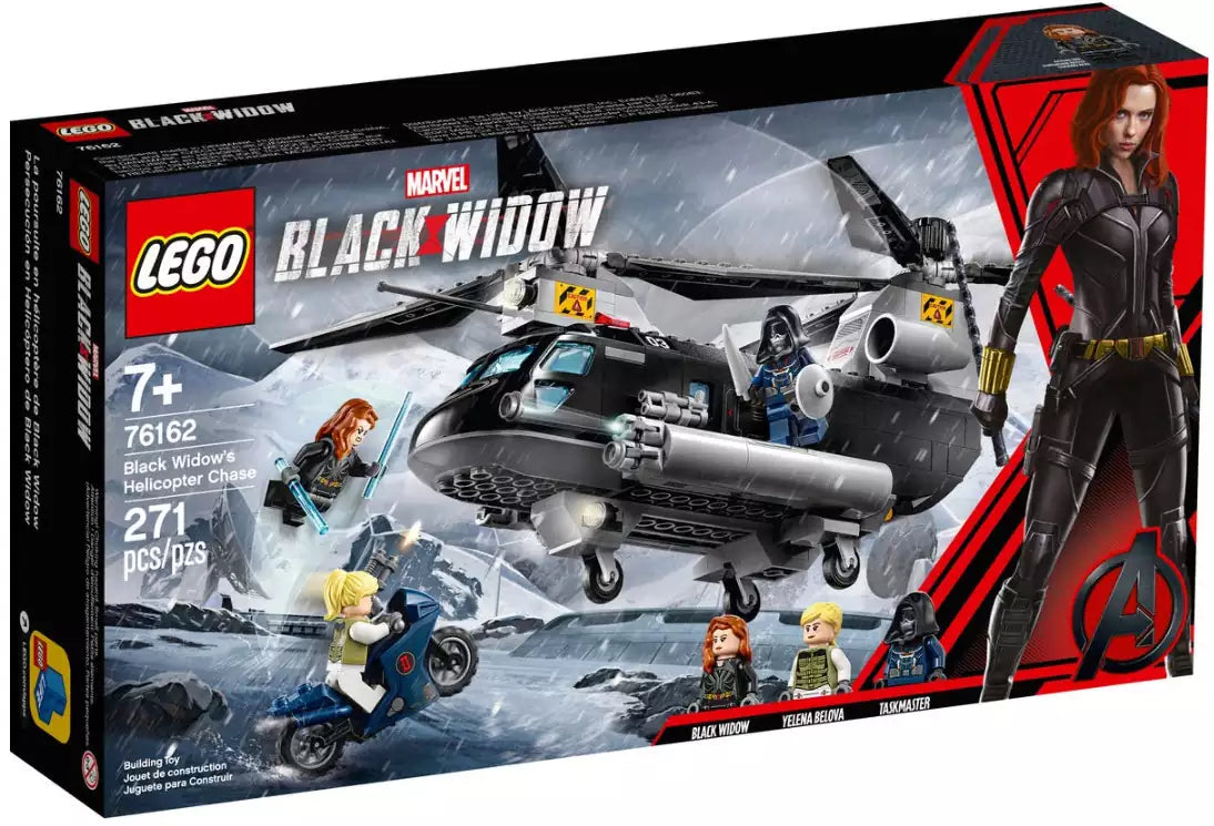 LEGO Super Heroes 76162 Black Widows Hubschrauber-Verfolgungsjagd