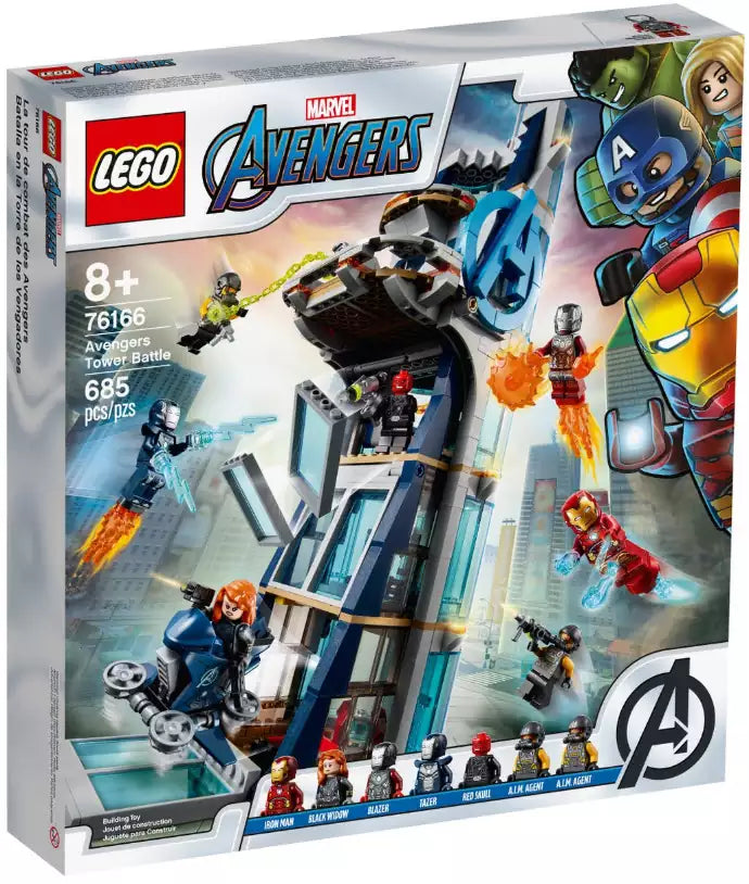 LEGO Super Heroes 76166 Avengers – Kräftemessen am Turm