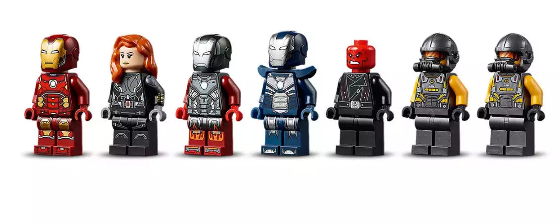 Minifiguren: LEGO Super Heroes 76166 Avengers – Kräftemessen am Turm
