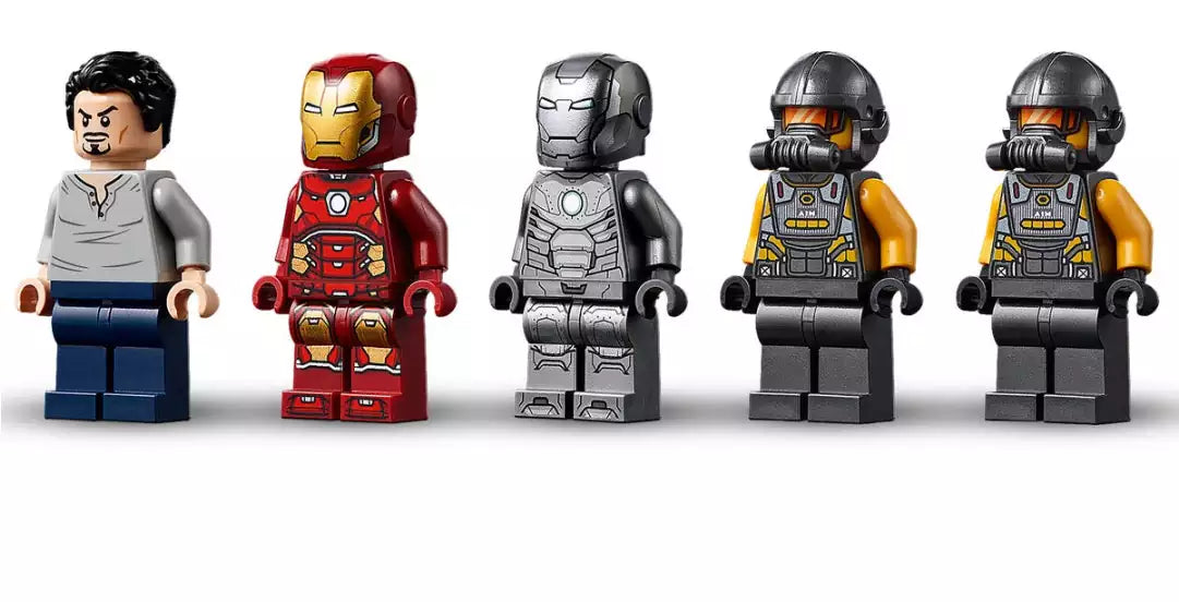 Minifiguren: LEGO Super Heroes 76167 Iron Mans Arsenal