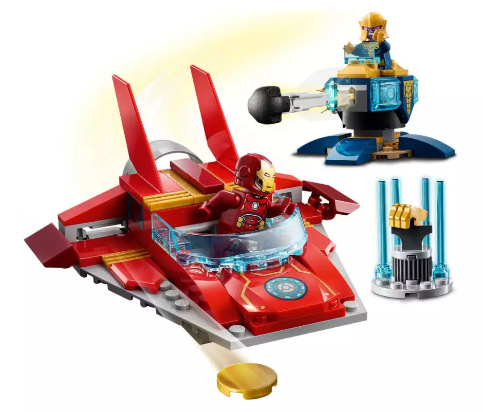 Inhalt: LEGO Super Heroes 76170 Iron Man vs. Thanos