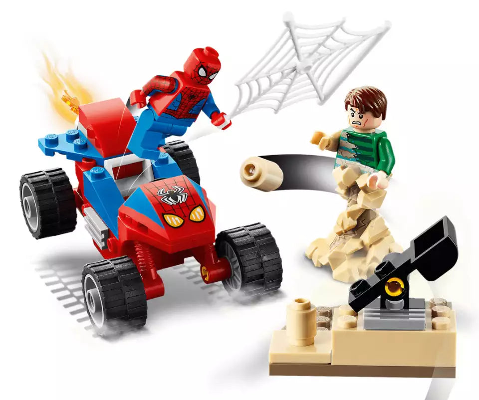 Inhalt: LEGO Super Heroes 76172 Das Duell von Spider-Man und Sandman
