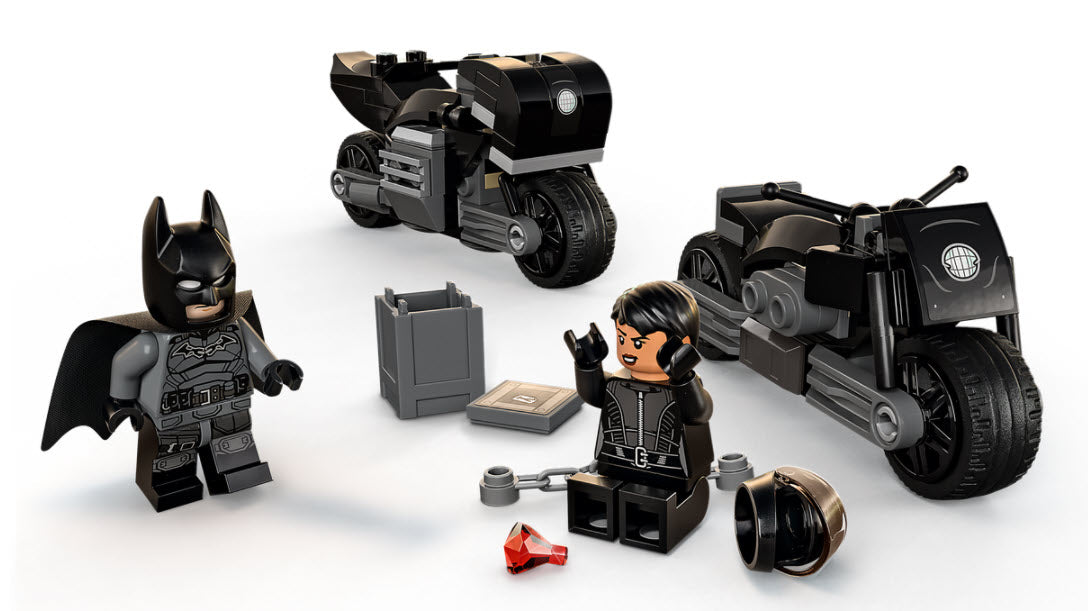 Detail 1: LEGO Super Heroes 76179 Batman & Selina Kyle: Verfolgungsjagd auf dem Motorrad