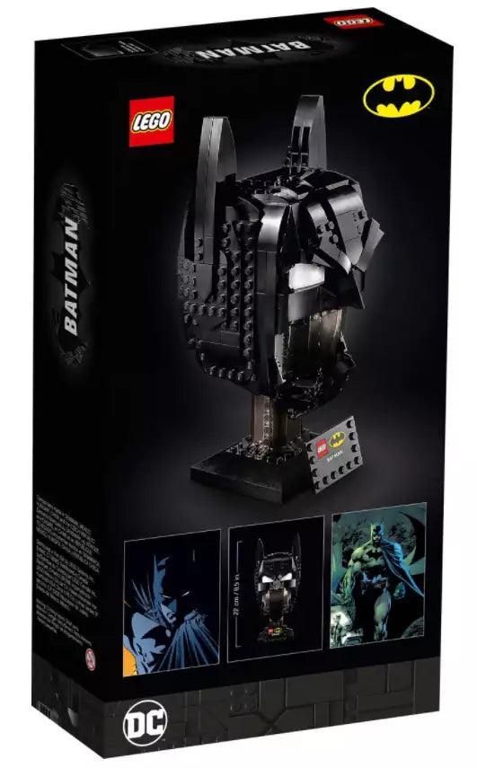 Box Rückansicht: LEGO Super Heroes 76182 Batman Helm