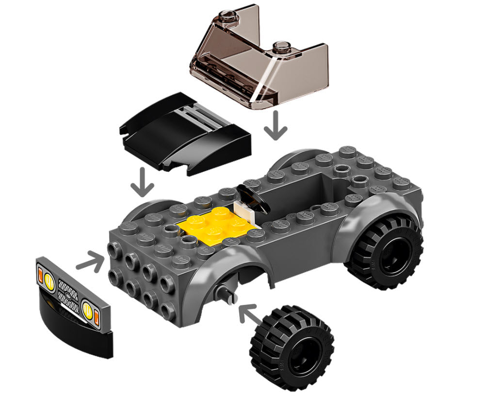 Detail 2: LEGO Super Heroes 76184 Mysterios Drohnenattacke auf Spider-Man