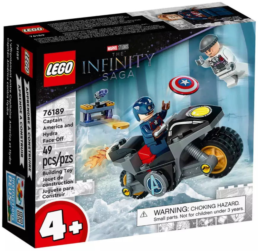 LEGO Super Heroes 76189 Duell zwischen Captain America und Hydra