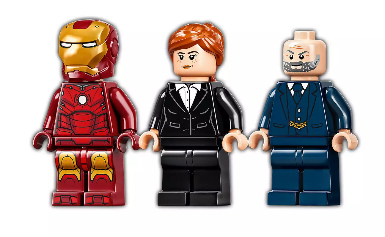 Minifiguren: LEGO Super Heroes 76190 Iron Man und das Chaos durch Iron Monger