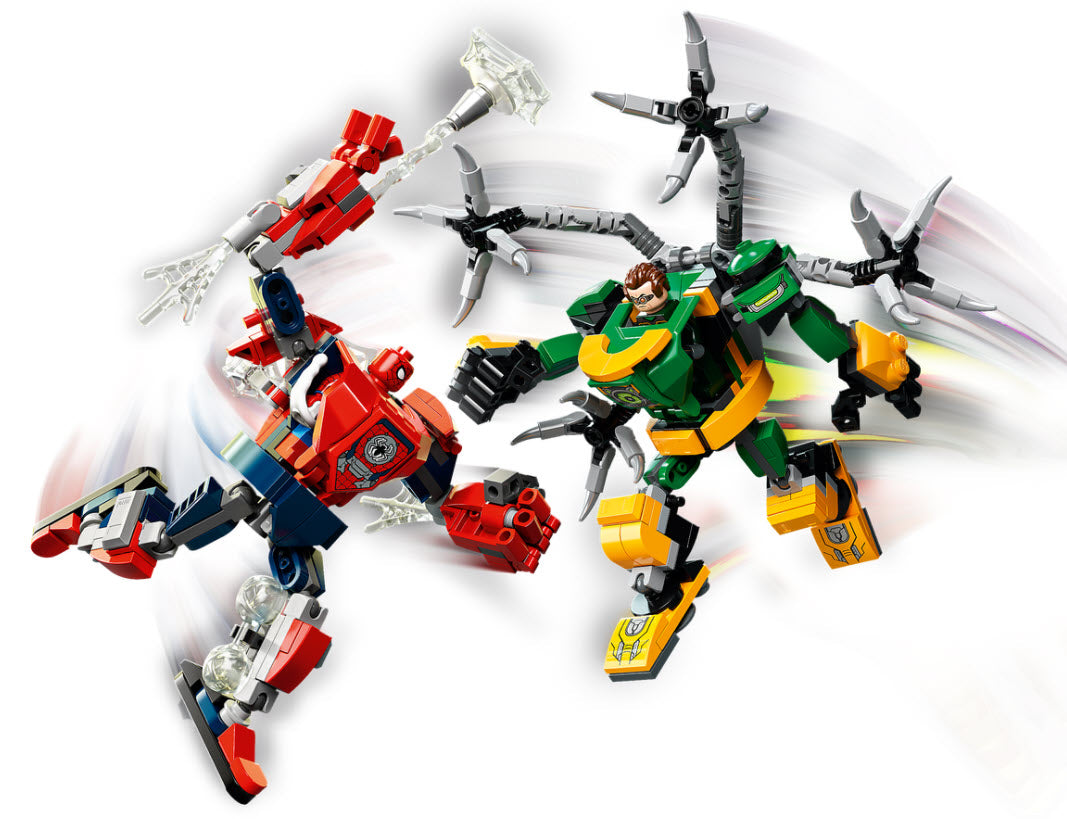 Detail 1: LEGO Super Heroes 76198 Mech-Duell zwischen Spider-Man & Doctor Octopus