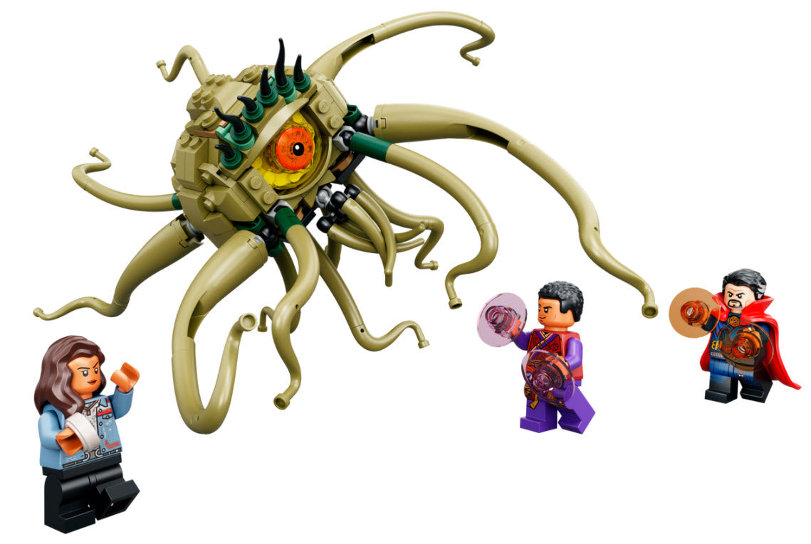 Inhalt: LEGO Super Heroes 76205 Duell mit Gargantos