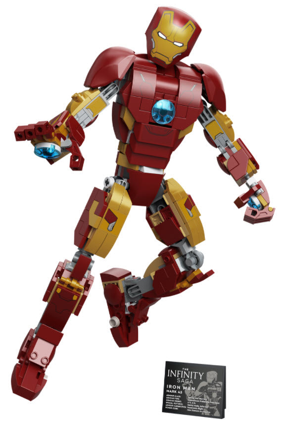Inhalt: LEGO Super Heroes 76206 Iron Man Figur