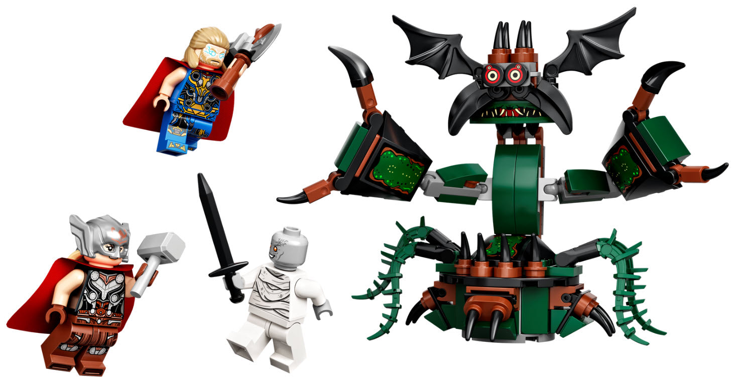Inhalt: LEGO Super Heroes 76207 Angriff auf New Asgard