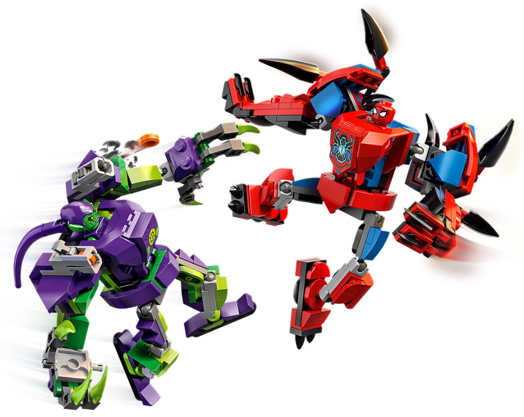 Detail 1: LEGO Super Heroes 76219 Spider-Mans und Green Goblins Mech-Duell