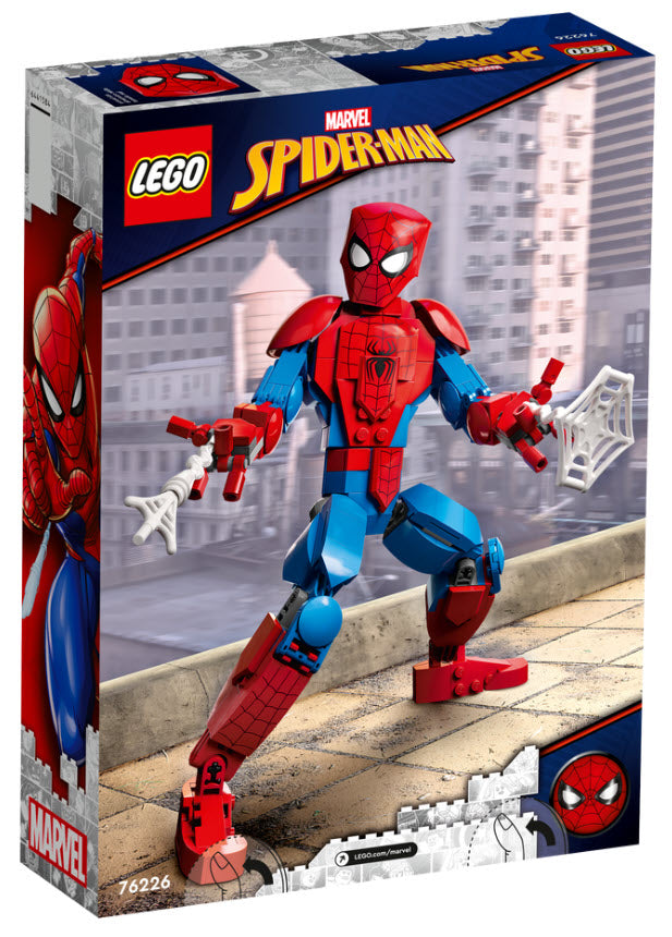 Box Rückseite: LEGO Super Heroes 76226 Spider-Man Figur