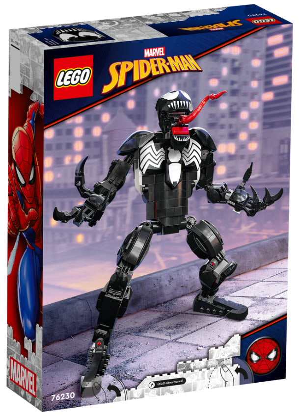 Box Rückseite: LEGO Super Heroes 76230 Venom Figur