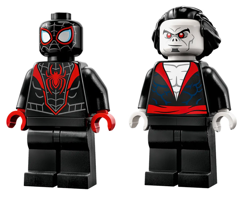 Minifiguren: LEGO Super Heroes 76244 Miles Morales vs. Morbius