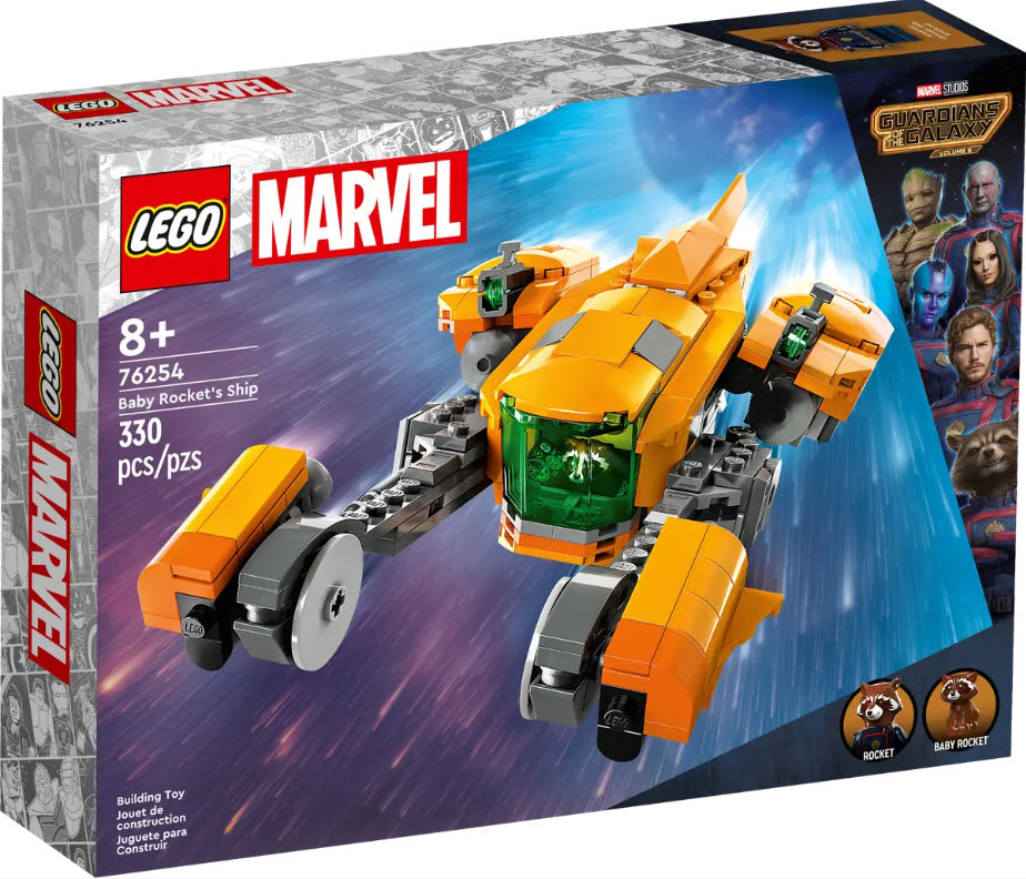 LEGO Super Heroes 76254 Baby Rockets Schiff