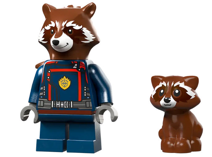 Minifiguren: LEGO Super Heroes 76254 Baby Rockets Schiff