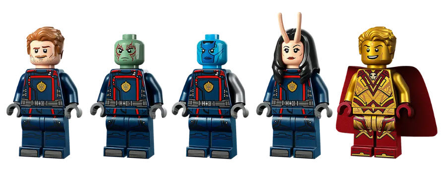 Minifiguren: LEGO Super Heroes 76255 Das neue Schiff der Guardians