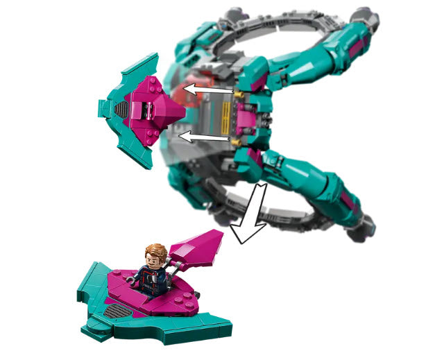 Detail 2: LEGO Super Heroes 76255 Das neue Schiff der Guardians