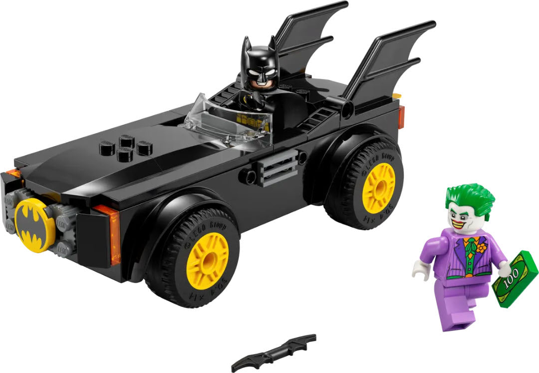 Inhalt: LEGO Super Heroes 76264 Verfolgungsjagd im Batmobile: Batman vs. Joker