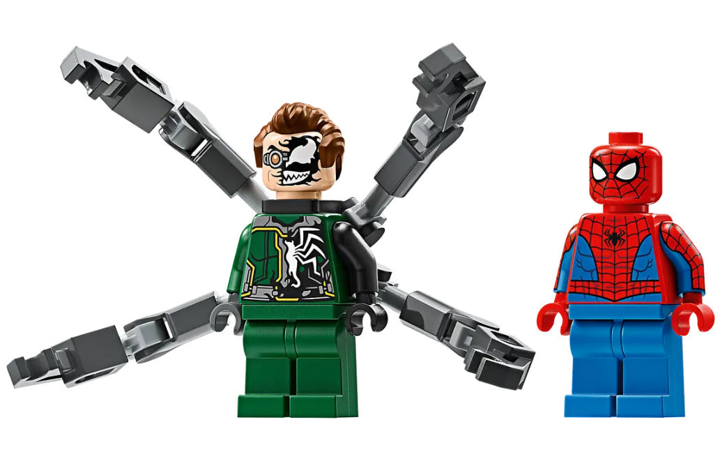 Minifiguren: LEGO Super Heroes 76275 Motorrad-Verfolgungsjagd: Spider-Man vs. Doc Ock