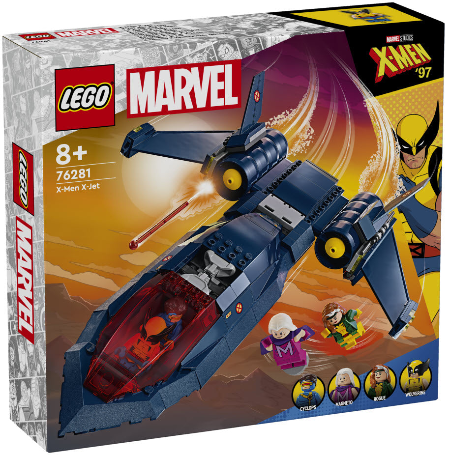 LEGO Super Heroes 76281 X-Jet der X-Men