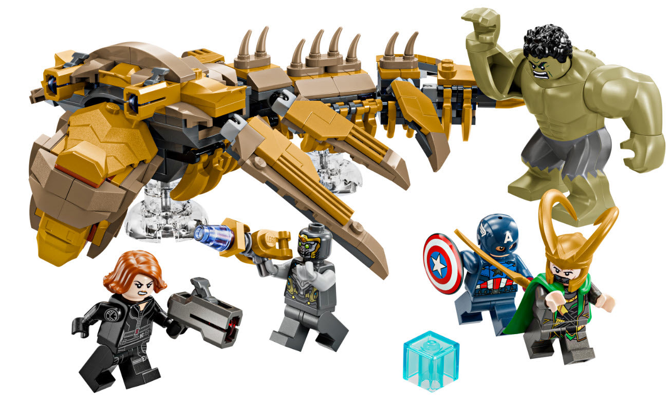 Inhalt: LEGO Super Heroes 76290 Avengers vs. Leviathan