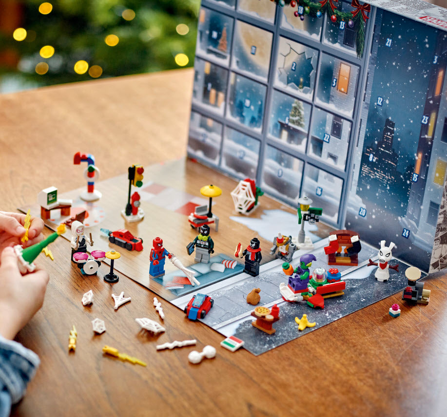 Detail 2: LEGO Spider-Man 76293 Adventskalender 2024