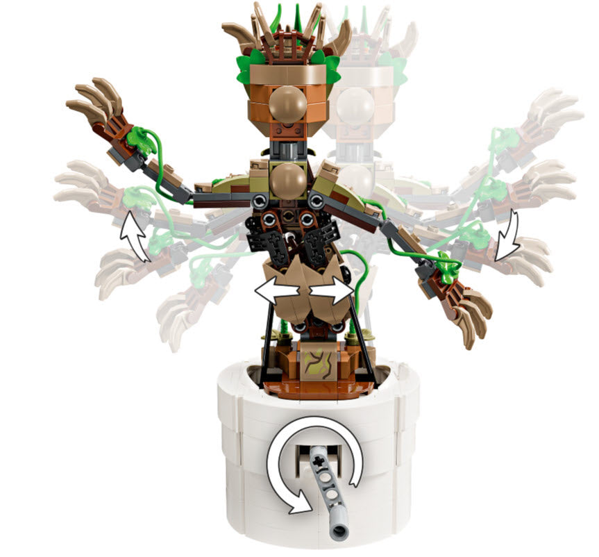 Detail 1: LEGO Super Heroes 76297 Tanzender Groot