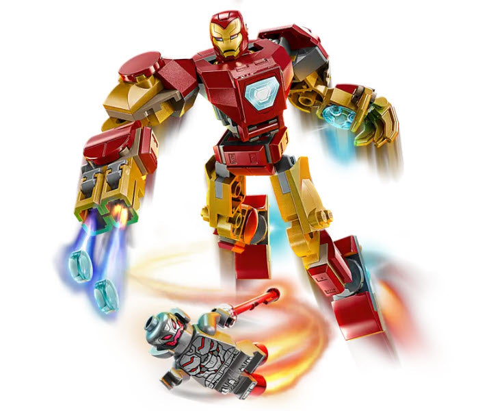 Detail 1: LEGO Super Heroes 76307 Iron Man Mech vs. Ultron